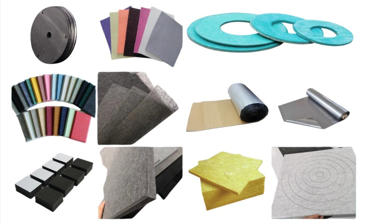 振動刀切割機材料展示